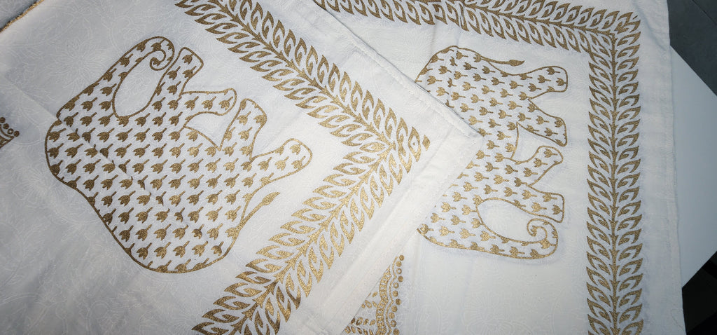 Royal Gold Double Bedsheet