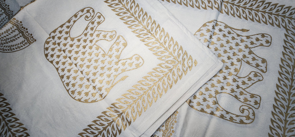 Royal Gold Double Bedsheet