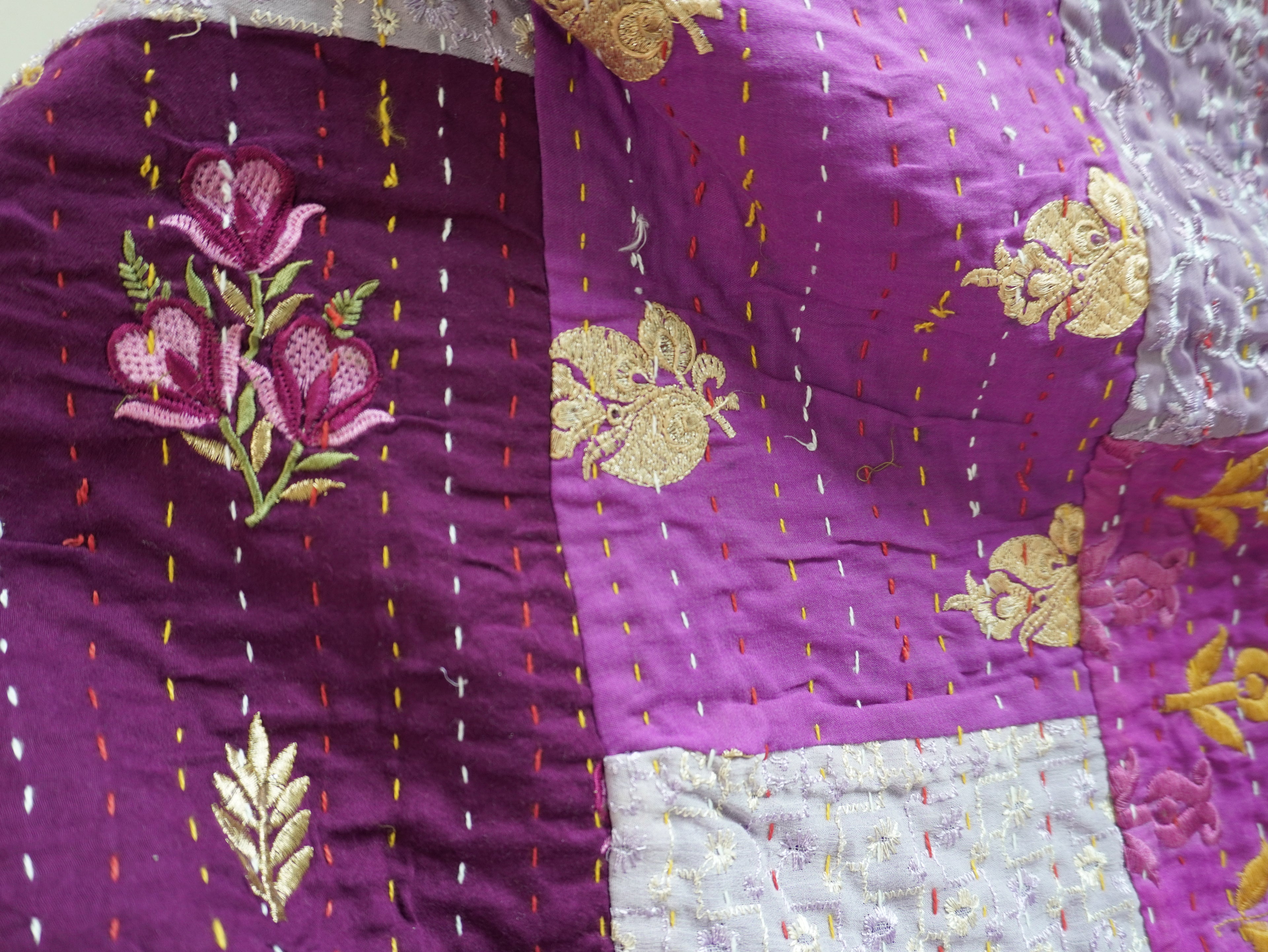 Multi Khambadia Cotton Throw
