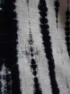 Black N White Tie & Dye Throw  Blanket