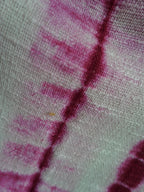 Red Hand Tie & Dye Throw Blanket