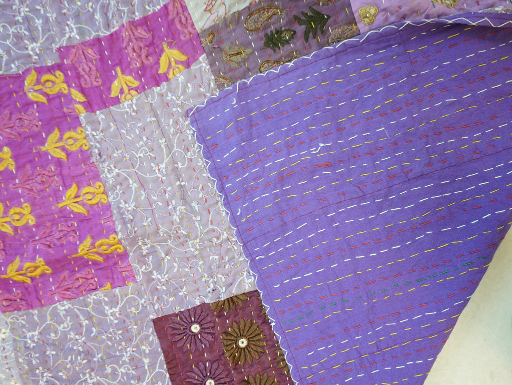 Multi Khambadia Cotton Throw