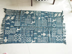 Storyteller Indigo Rug( 3x5 Ft )