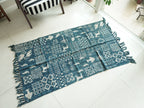 Storyteller Indigo Rug( 3x5 Ft )