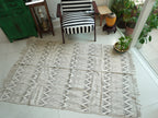 Tribal Flora Hand Block Printed Rug ( 4x6 Ft ) (Copy)
