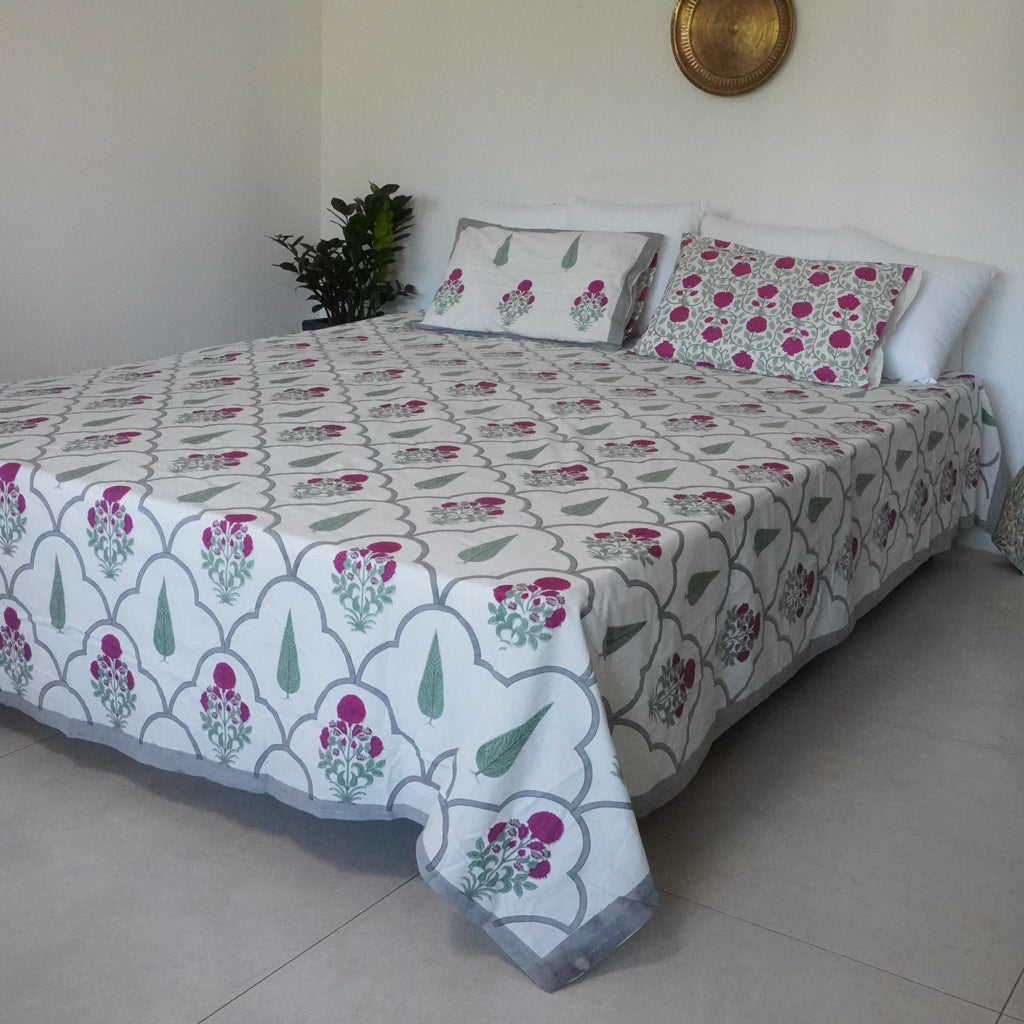 Enchanted Cypress Double Bedsheet