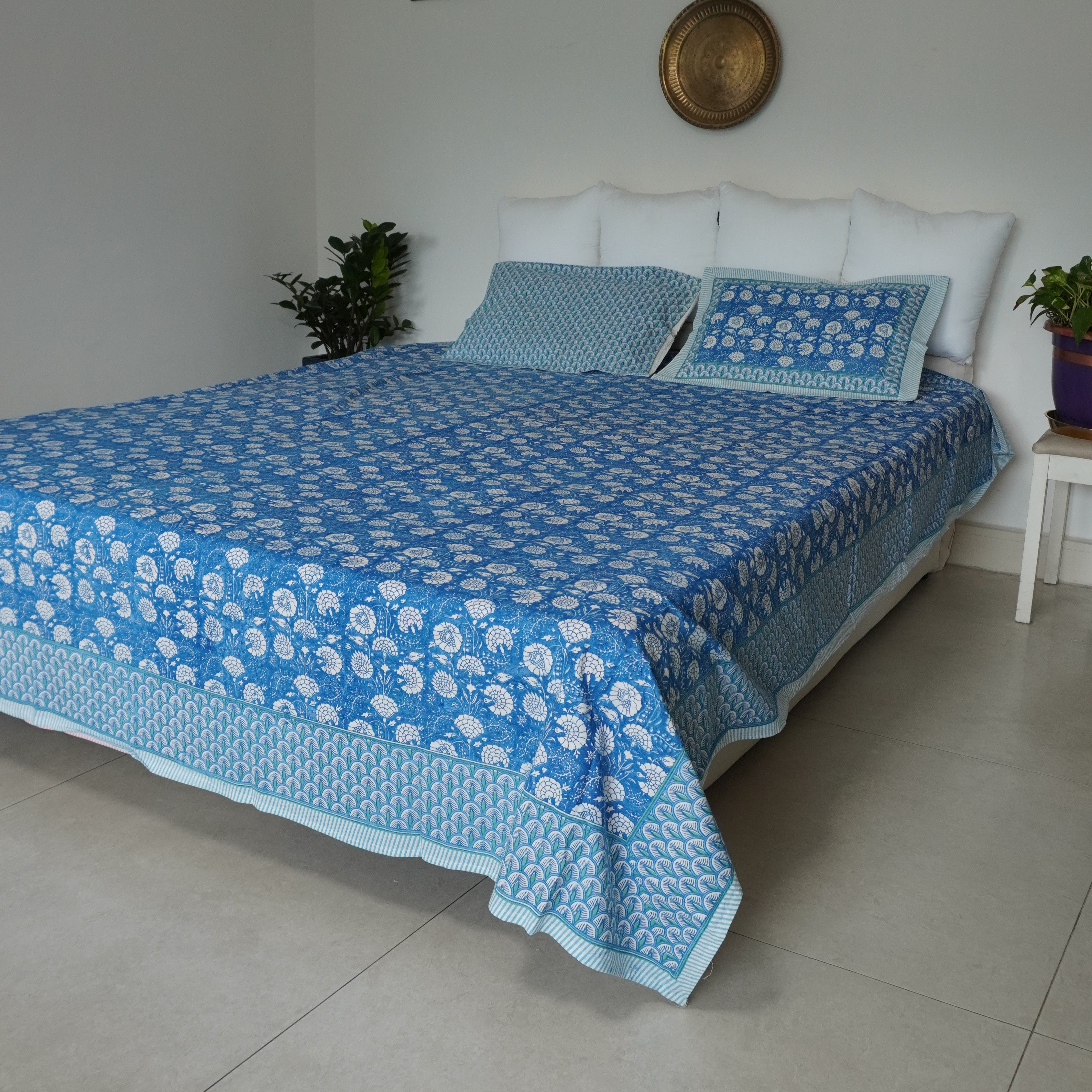 Grandiflora Double Bedsheet