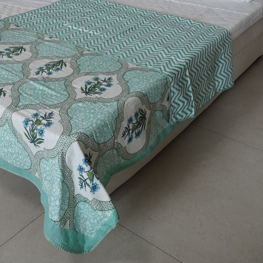 Herbarium Dohar/AC Comforter Queen Size