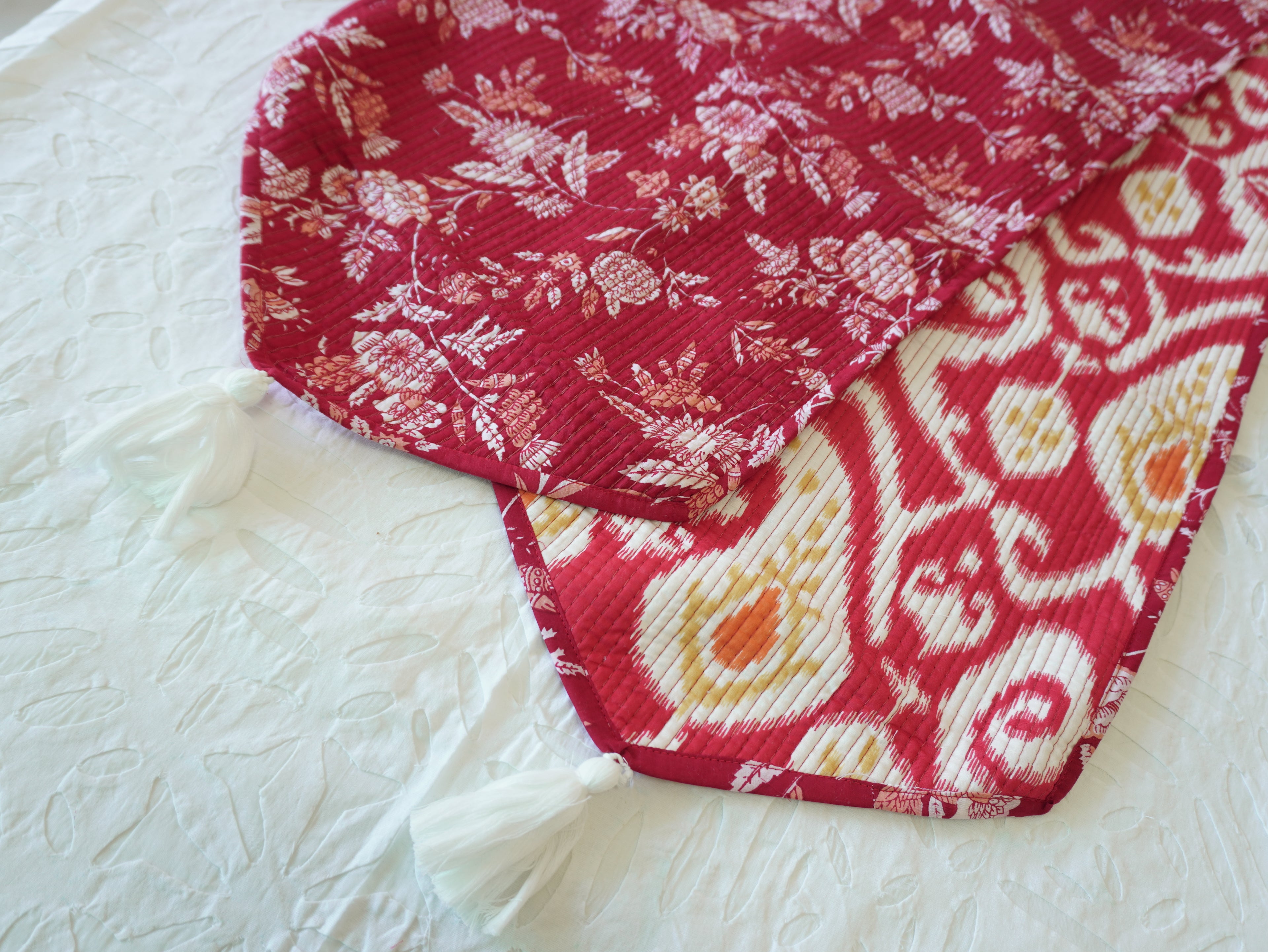 Jingle Bell Lane Reversible Table Runner