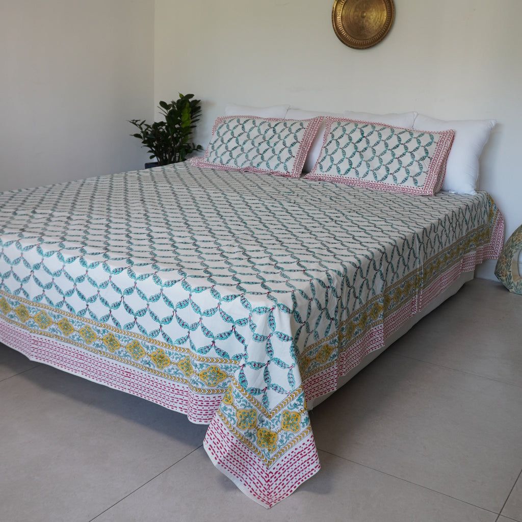 Mosaic Double Bedsheet