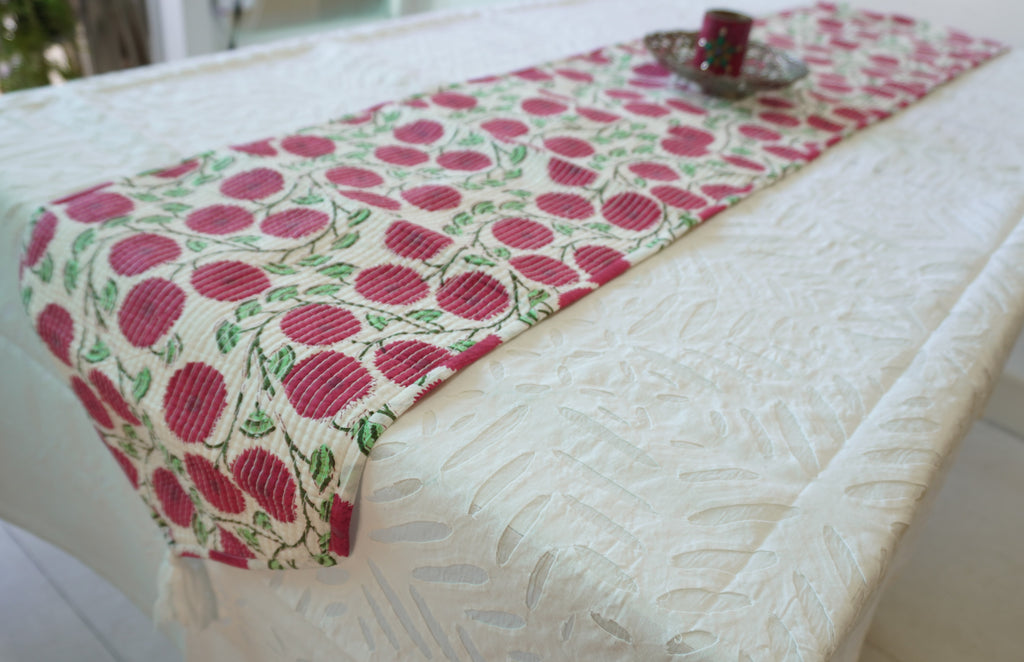 Royal Garden Reversible Table Runner