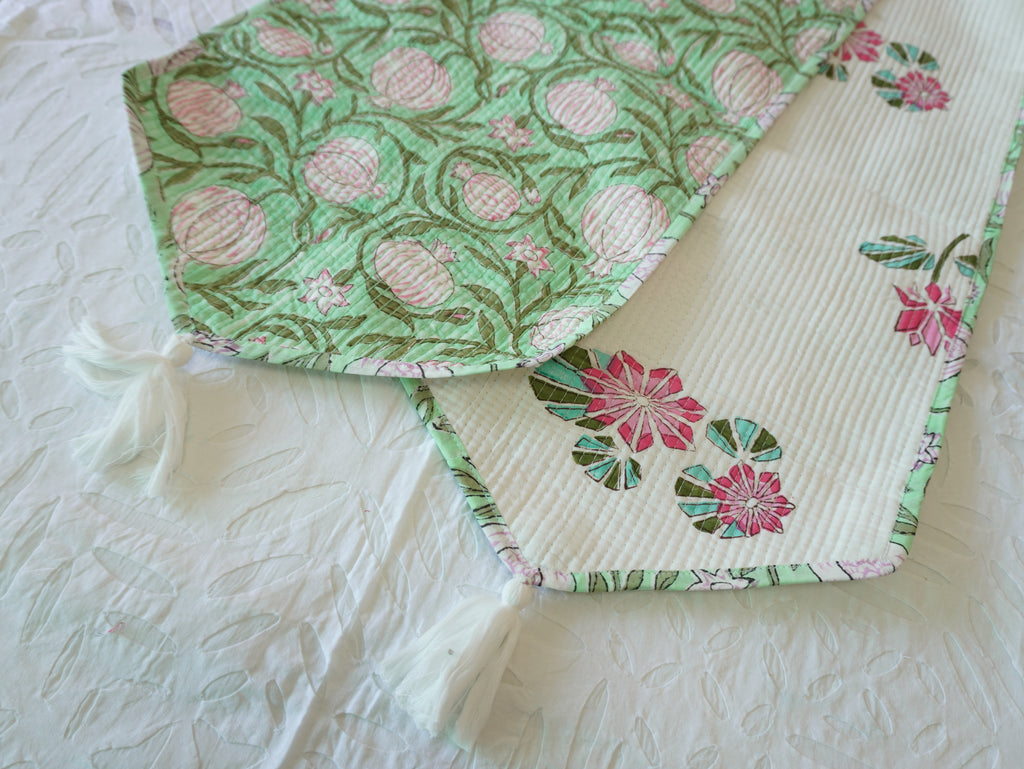 Tropical Paradise Reversible Table Runner