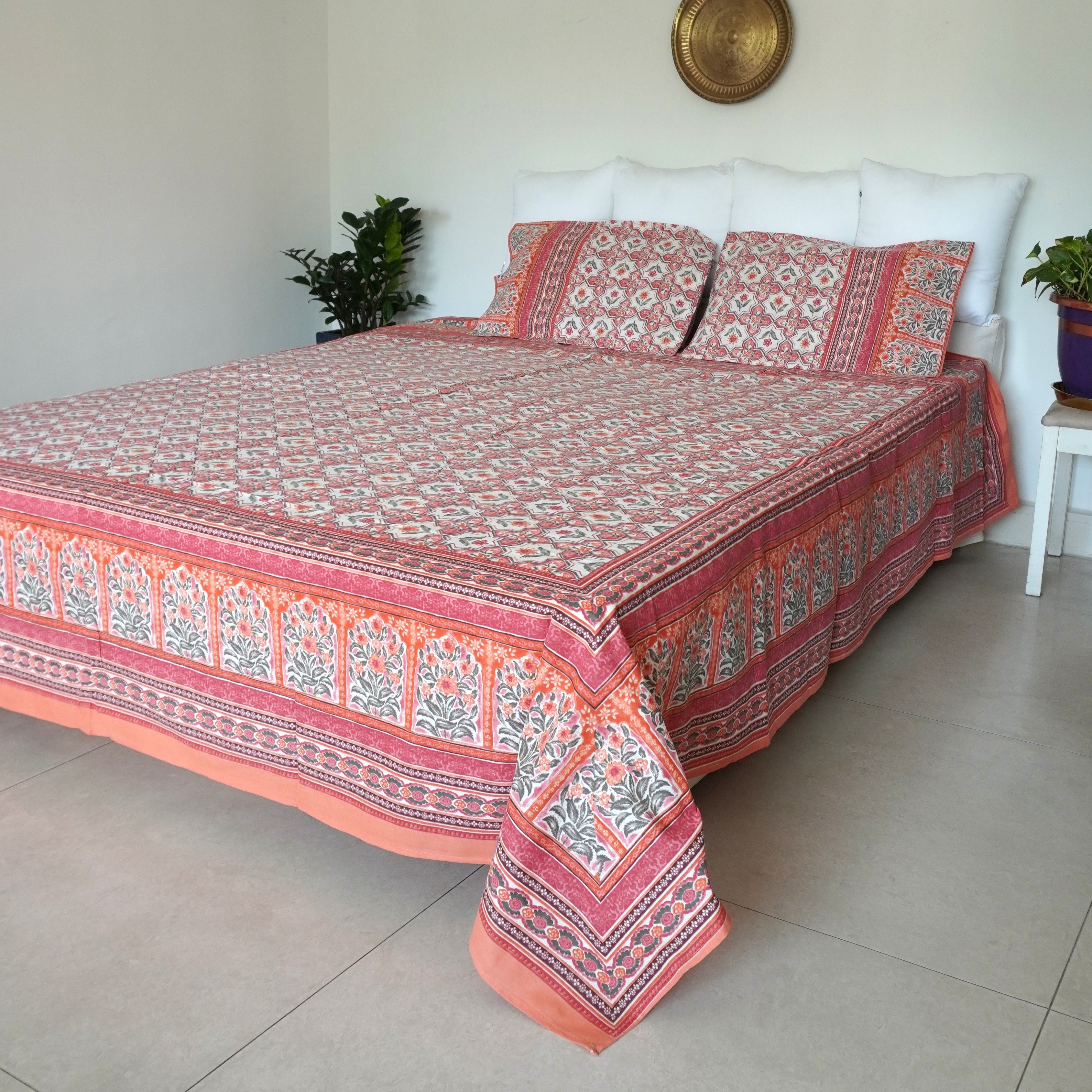 Vibrant Star Double Bedsheet