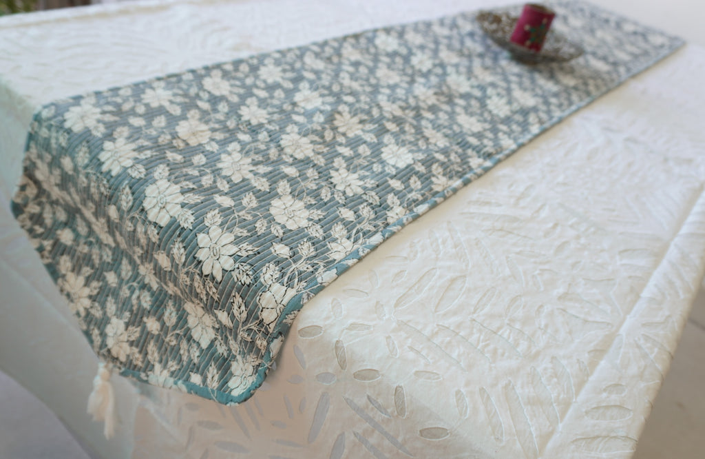 Winter Frost Reversible Table Runner