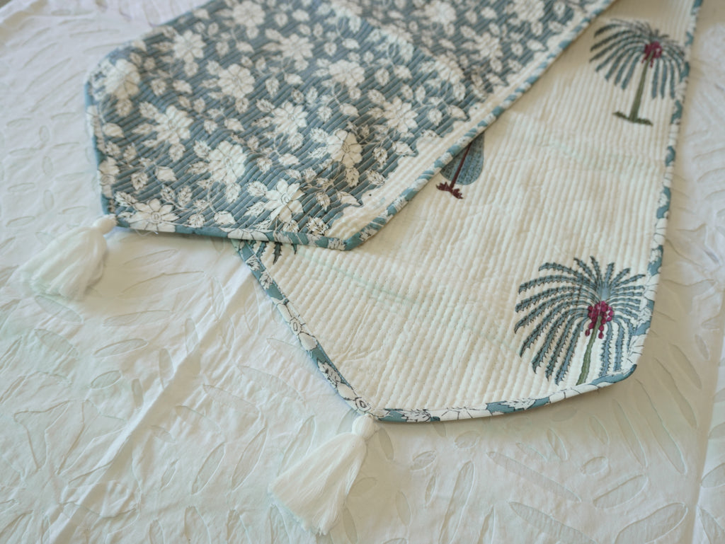 Winter Frost Reversible Table Runner