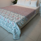Exclusive Handmade Bluebell Dohar/AC Comforter Double Bed
