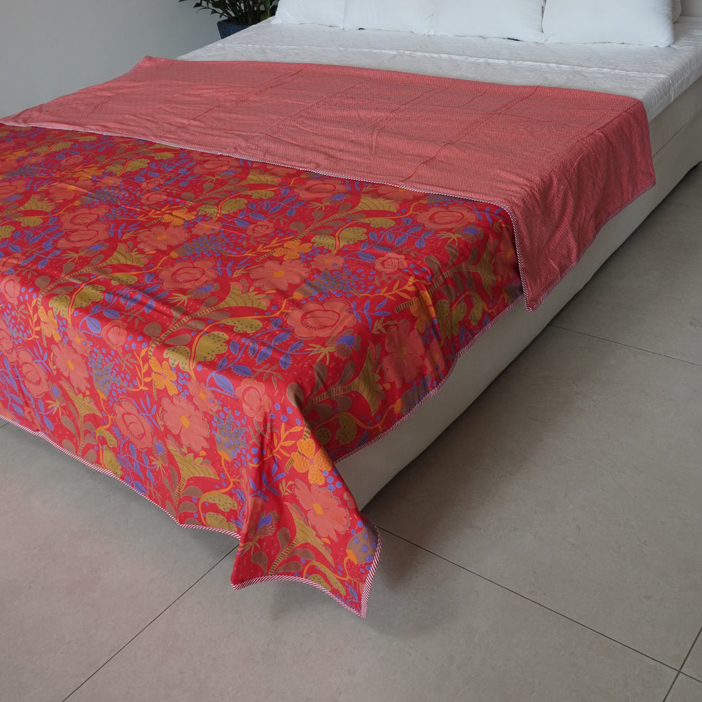 Forest-Sunset Dohar/AC Comforter Double Bed
